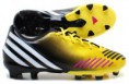 Predator Absolado LZ Lethal Zone TRX FG Football Boots Vivid Yellow/Black/Running